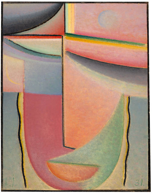 Alexej von Jawlensky : Abstrakter Kopf: Aurora, 1931 