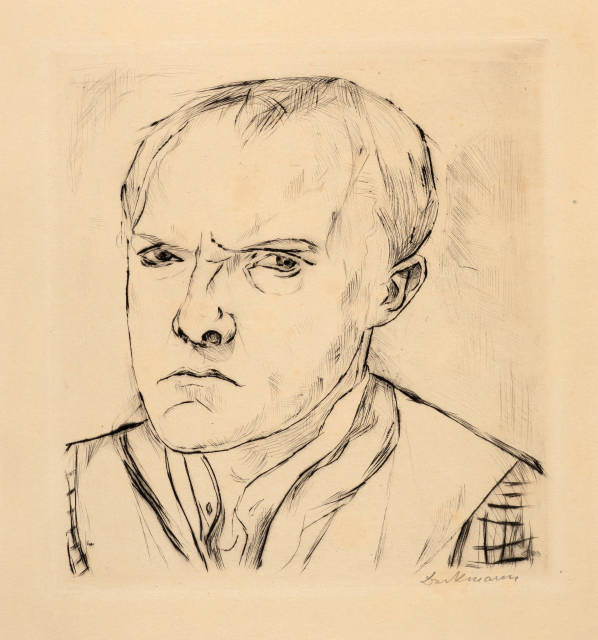 Max Beckmann : Gesichter, 1919