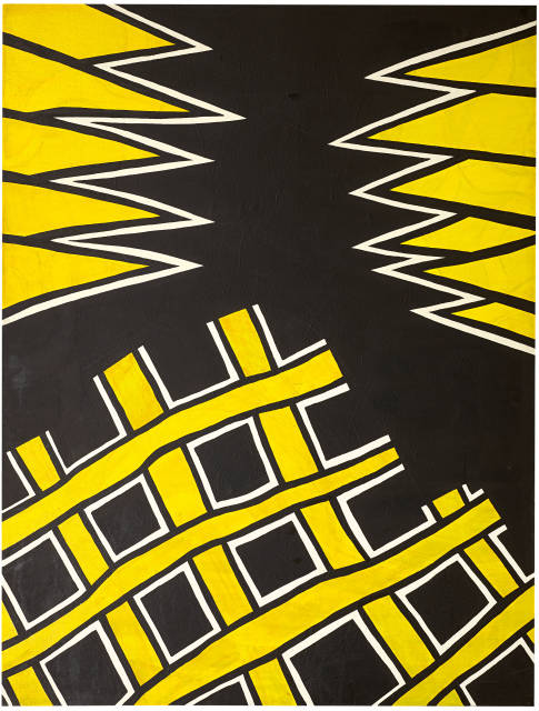 Nicholas Krushenick : Untitled, 1962