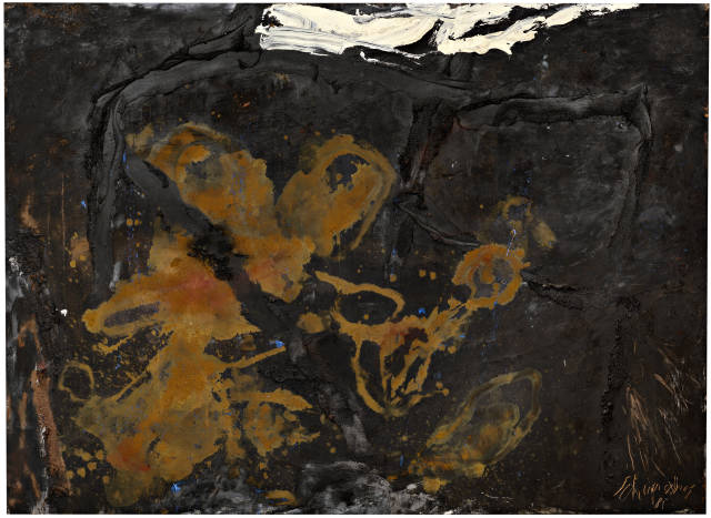 Emil Schumacher : Mecum, 1981