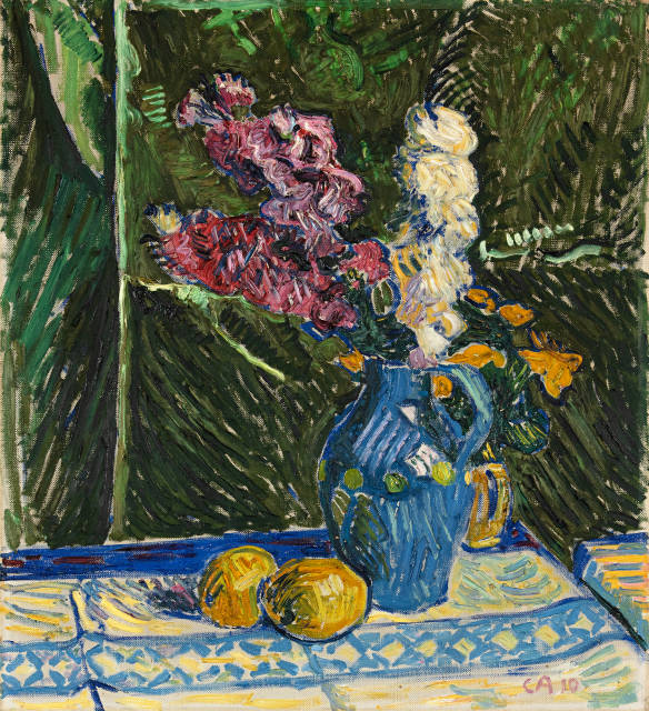 Cuno Amiet : Stillleben mit Zitronen, 1910 