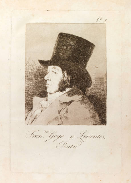 Francisco de Goya : Los Caprichos, 1796-1798, first edition 1799