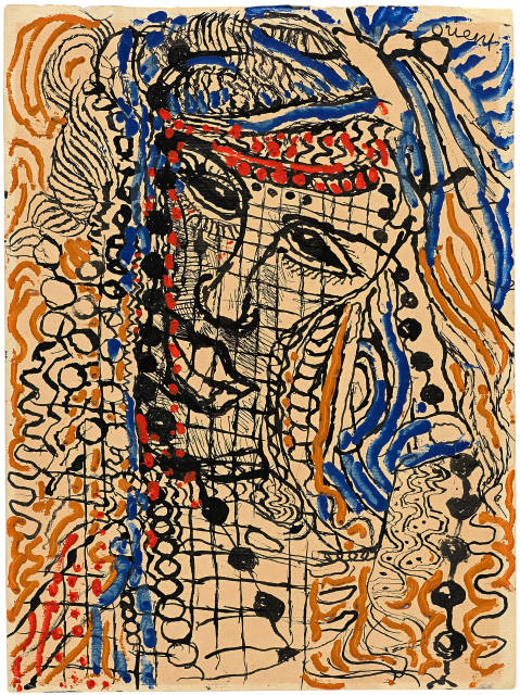 Louis Soutter : Orient, Um 1930 