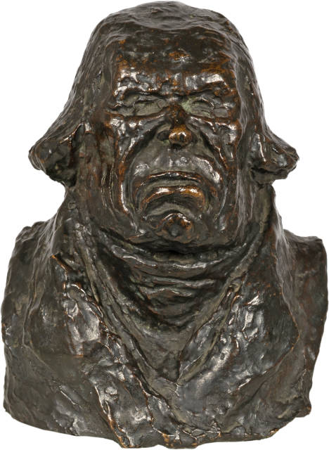Honoré Daumier : Odier - Le méprisant, Design 1830-1833, cast 1929-1940
