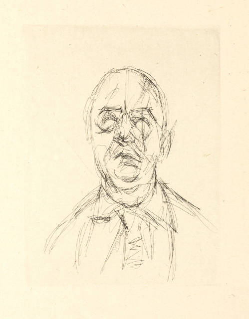 Alberto Giacometti : Les douze portraits du célèbre Orbandale, 1962