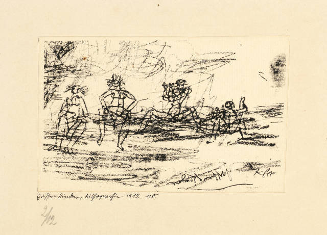 Paul Klee : Gassenkinder, 1912 