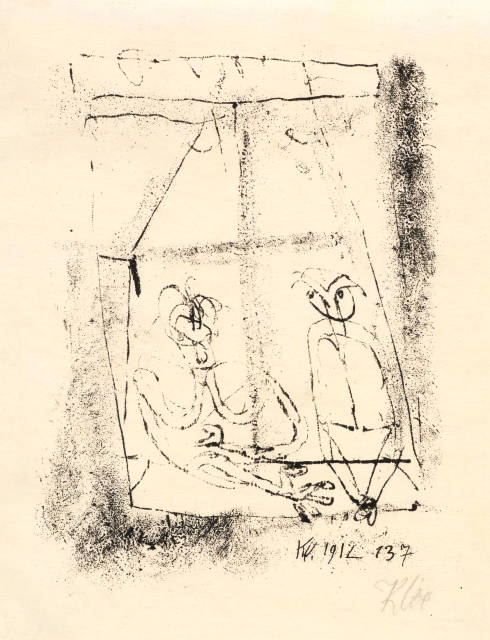 Paul Klee : Am Fenster, 1912