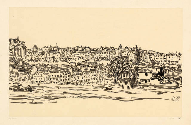 Paul Klee : Aus Bern, 1909 - Werknummer 1909.26 