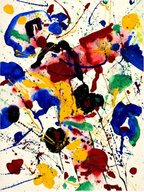 Sam Francis : Untitled, 1985