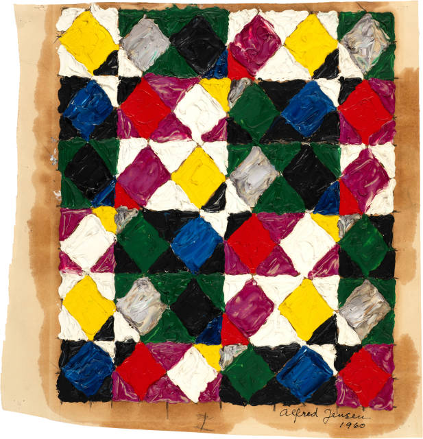 Alfred Jensen : Untitled, 1960