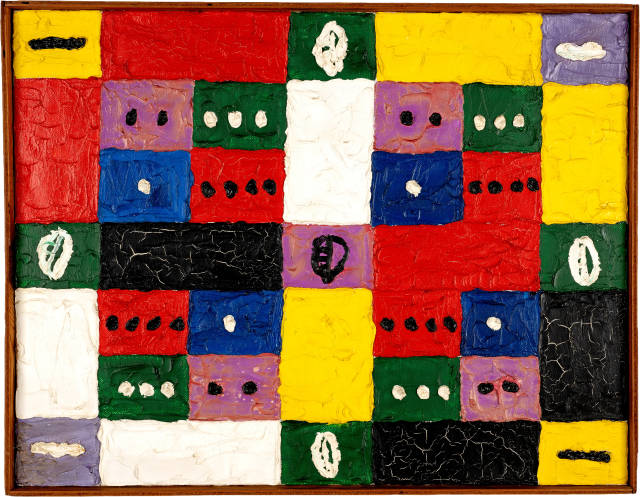 Alfred Jensen : Magic 10, 1960