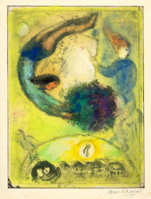 Marc Chagall : L'offrande, 1944/1945