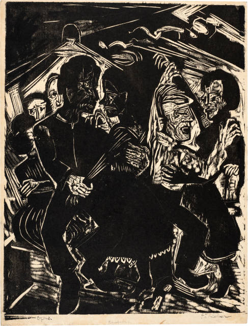 Ernst Ludwig Kirchner : Bauerntanz, 1921 