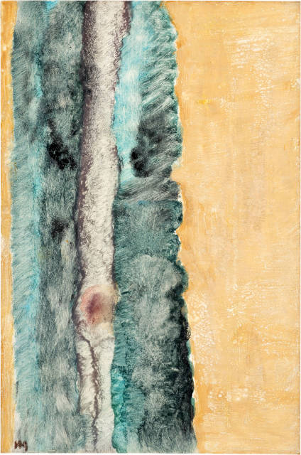 Henri Michaux : Peinture acrylique, 1977