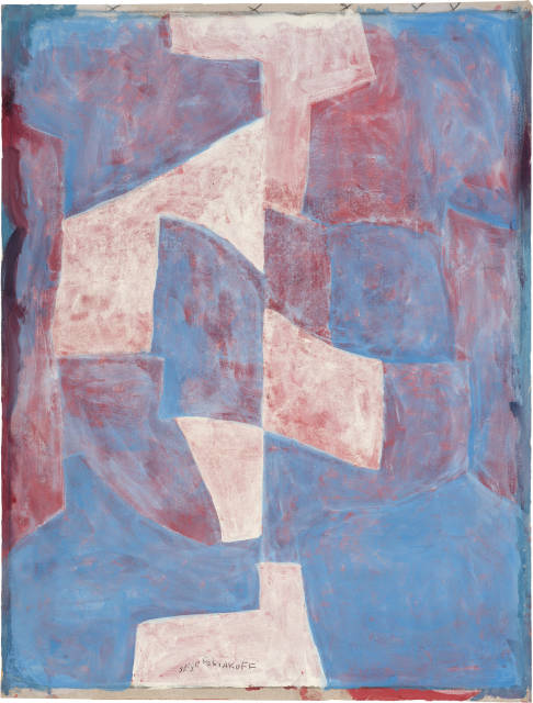 Serge Poliakoff : Composition abstraite, 1959