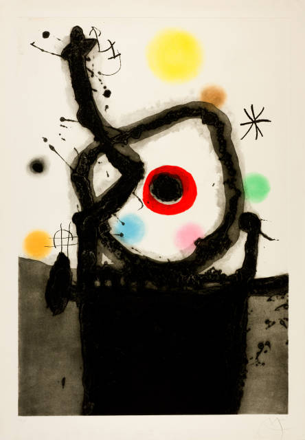Joan Miró : Le rebelle, 1967