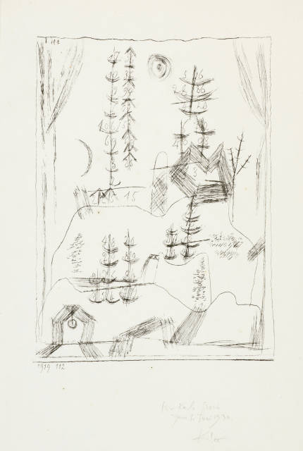 Paul Klee : Zahlenbaumlandschaft, 1919