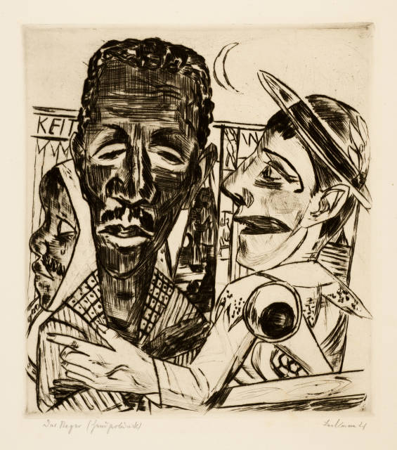 Max Beckmann : Der Neger, 1921