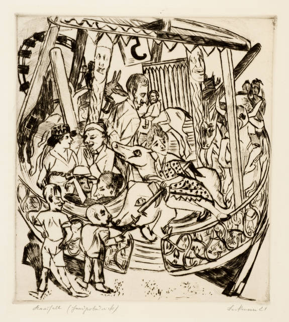 Max Beckmann : Das Karussell, 1921