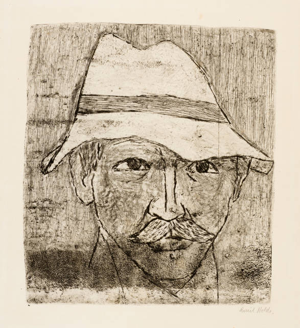 Emil Nolde : Selbstbildnis, 1911