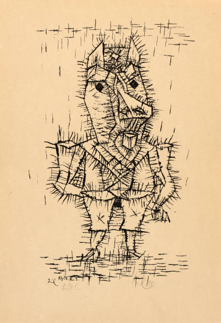 Paul Klee  : Esel , 1925