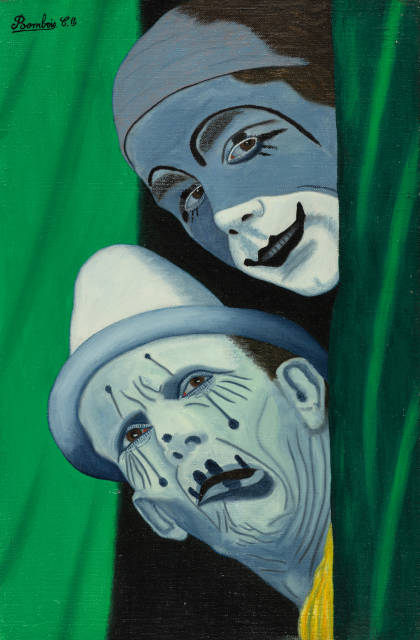 Camille Bombois : Les deux clowns verts,  