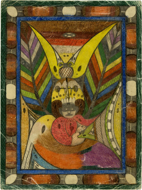 Adolf Wölfli : Skt. Adolf-Roosali von Skt. Adolf-Wald, 1920