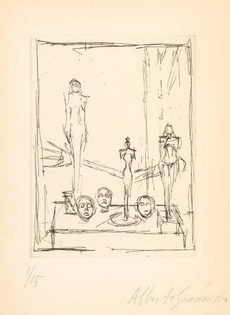 Alberto Giacometti : La 'Main' et autres sculptures dans l'..., 1949/1950 