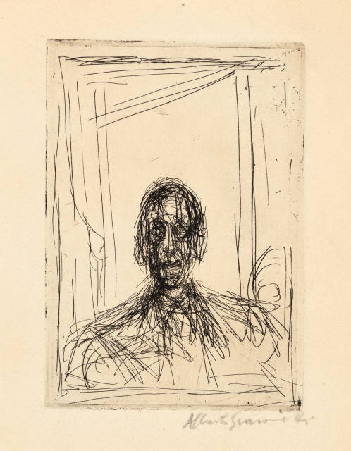 Alberto Giacometti : Pierre Loeb I, 1950 