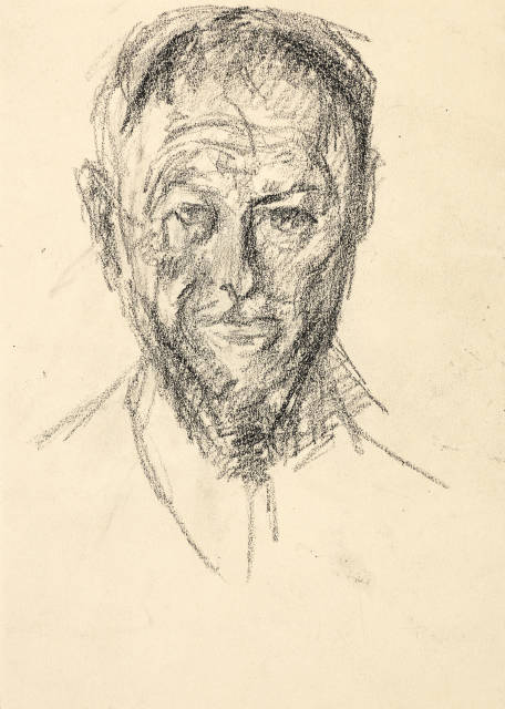 Giovanni Giacometti : Autoritratto, 1920-1925 