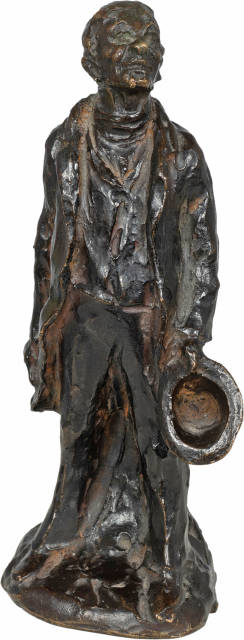 Honoré Daumier  : L'amoureux , Design circa 1848, cast 1958