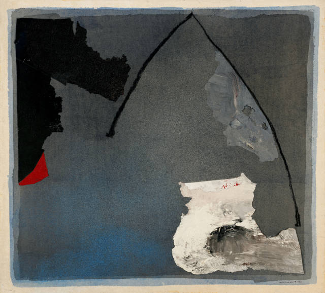 Giuseppe Santomaso : Ohne Titel, circa 1980