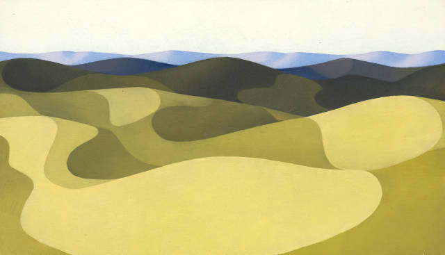 Albrecht Schnider : Ohne Titel (Landschaft), 1995 