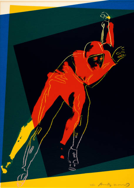 Andy Warhol : Speed Skater, 1983