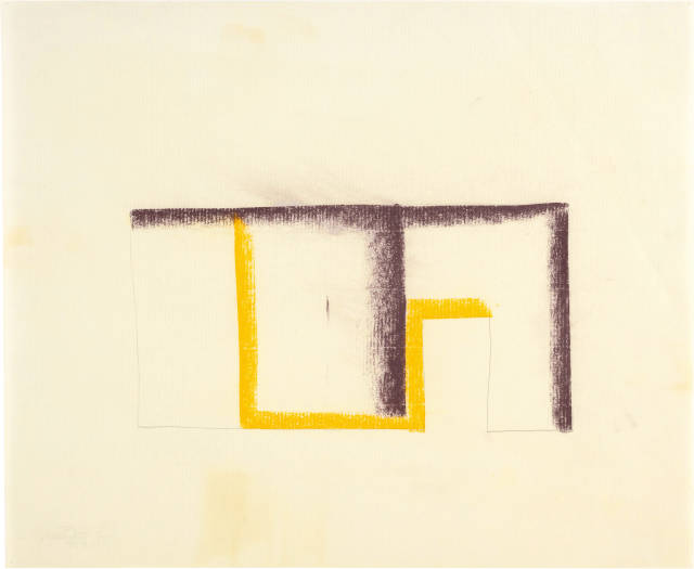 Fred Sandback : Untitled, 1990