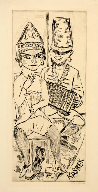 Max Beckmann  : Kasbek , 1923