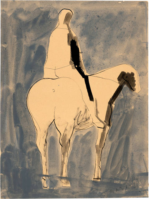 Marino Marini : Cavallo e cavaliere, 1947/1948