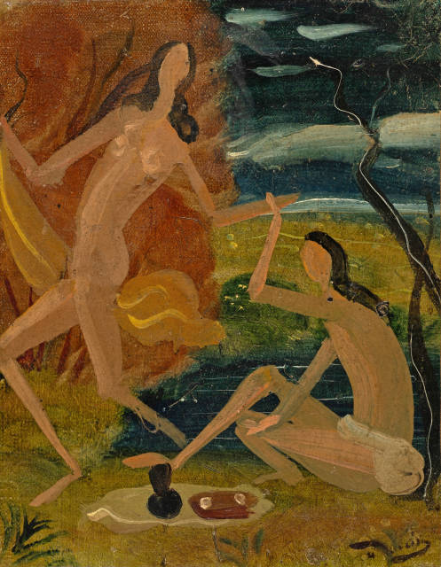 André Derain : Deux nus dans un paysage, 1942-1945