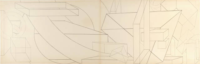 Al Held : Noah's Dream, 1972