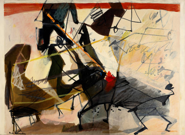 Eugène Nestor de Kermadec : Heurt sanglant, 1961