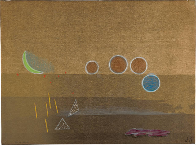 Meret Oppenheim : Très peu de vie, April 1977