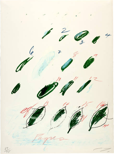 Cy Twombly : Fagus Silvatica, 1975/1976