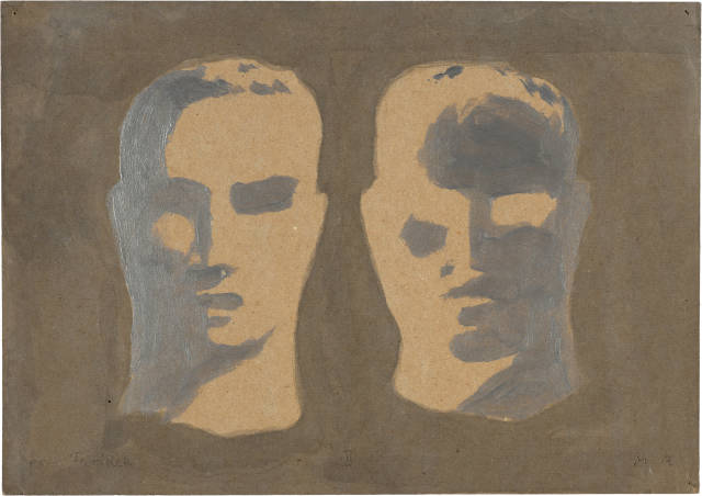 Markus Raetz : Ohne Titel (2 possibles changeants), 24. Mai 1982 