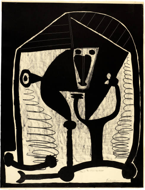 Pablo Picasso : Figure, Paris, 21 November 1948