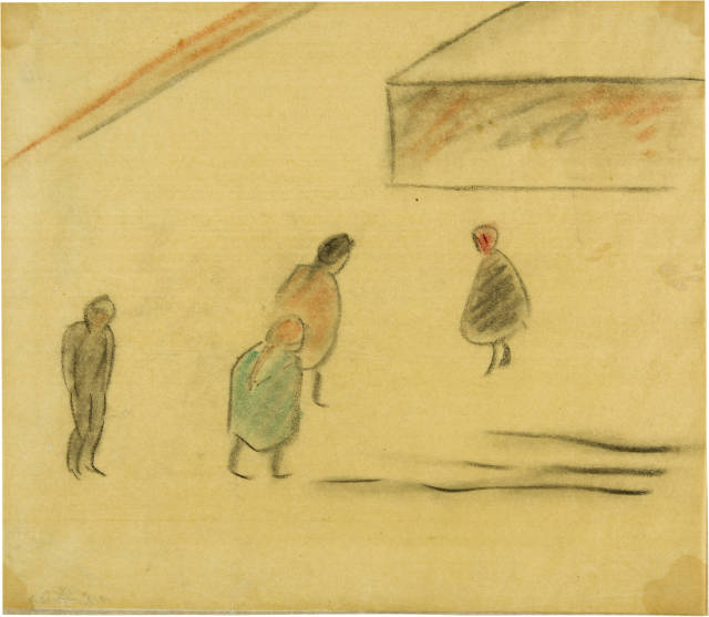 August Macke : Kinder auf der Strasse, 1912 