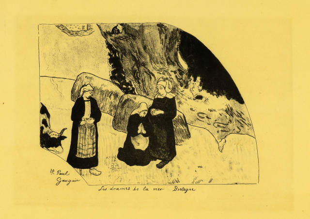 Paul Gauguin : Dessins lithographiques Paul Gauguin - Suite ..., Paris 1889, 1st edition