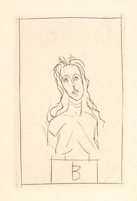 Alberto Giacometti : Georges Bataille. Histoire de rats (Journal ..., 1947 