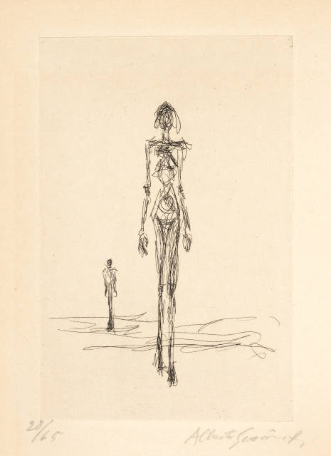Alberto Giacometti : Jacques Dupin. L’Épervier, 1960