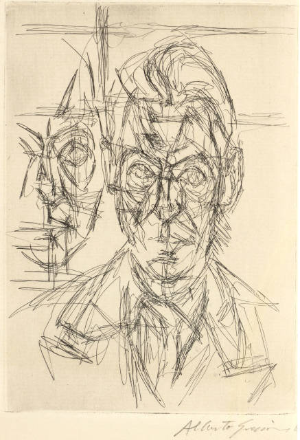 Alberto Giacometti : André du Bouchet. Dans la chaleur vacante, 1961