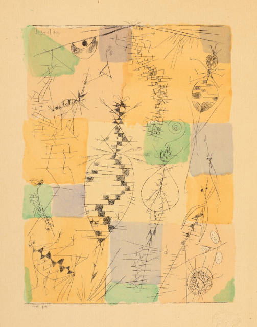 Paul Klee : Münchner Blätter für Dichtung und Graphik...., 1919